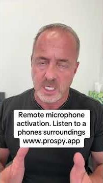 You can use remote microphone activation to listen to a phone... #Shorts #proton.media.llc
