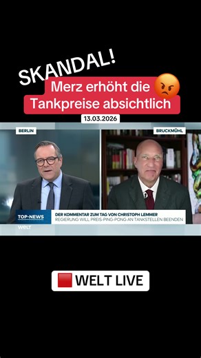 Friedrich Merz erhöht die Tankpreise durch seine Politik bewusst. Welt klärt auf. #sprit #spritpreise #tank #tankpreise #politik news