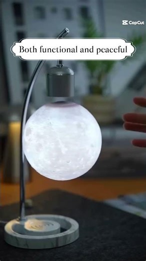 Magnetic Levitation Moonlight 3D Printing 🌕