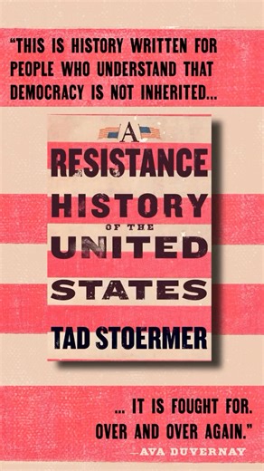 Ava DuVernay praised Tad Stoermer's forthcoming book, "A Resistance History of the United States," writing that it is "bracing, unsentimental and deeply necessary for this moment in American life." Join us this Thursday for a Zoom discussion with Tad about his new book and resistance movements across history, from the Salem Witch Trials to the Underground Railroad. RSVP: https://www.eventbrite.com/e/a-resistance-history-of-the-united-states-tickets-1980024994058 | Old North Church & Historic Sit