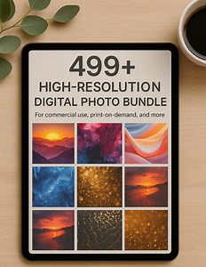 499 High-resolution Digital Photo Bundle | Commercial Use | Pod-ready Images | Aesthetic Stock Photos | Instant Download - Etsy