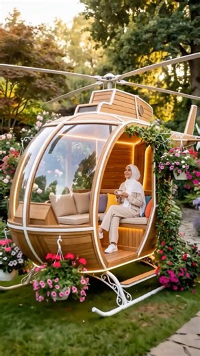DIY Helicopter Gazebo: Epic Backyard Welding & Building Project! 🚁🌸