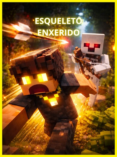 Jogando Mine Java com Mod Na Companhia de um Esqueleto Enxerido #minecraft #minecraftjava #live #minecraftmod