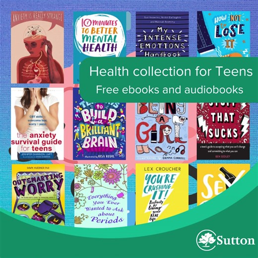 🧠📖 Health Information Week is about giving people the tools and information they need to look after their wellbeing. Our teen ebook collection offers thoughtful, relatable reads that explore mental health, emotions, identity and self-care. Ideal for young people who want to understand themselves better or for adults supporting teenagers through tricky times. Browse the teen ebook collection here 👉 https://tlc.overdrive.com/collection/1756832 See our full range of Health Information Week resou