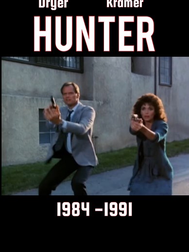 Hunter : TV Show 1984-1991 : Starring Fred Dryer and Stepfanie Kramer #80s #genx #80sTV