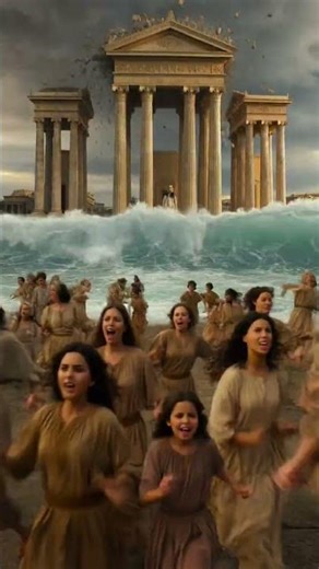The Last Moments of Atlantis — A Lost World Sinking Forever