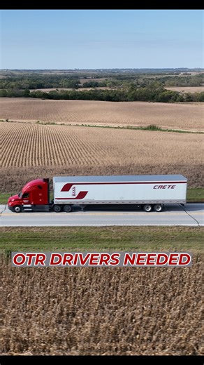 Why are we hiring national OTR drivers? #trucking #trucker #truckdriver | Crete Carrier Corporation
