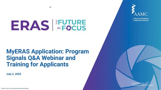 Program Signals Q&A Webinar and Training for Applicants