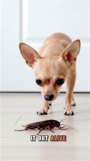 The Cockroach That Outsmarted the Dog! 🪳😂