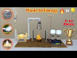 I Turned Plastic Waste into FREE Electricity & Ink 🤯⚡ | Insane DIY Energy Project🔥💡