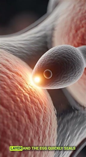 The Moment of Conception: 3D Human Fertilization Animation