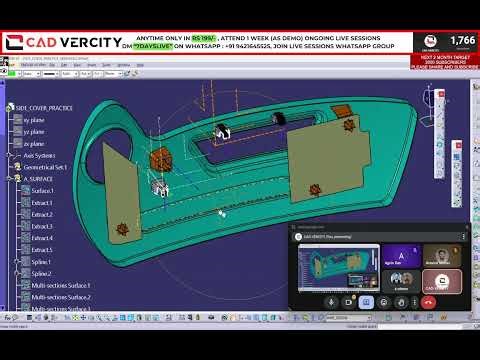 Metal Wire Design for Plastic Part Assembly | CATIA | MNC OEM Method
