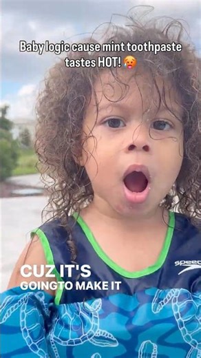 Mint makes my mouth HOT! 🌶️😂