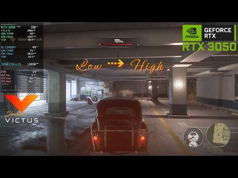 Mafia Definitive Edition RTX 3050 Laptop | How Does Each Setting Perform?