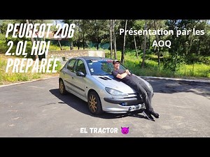 Peugeot 206 2.0L HDi, Présentation du mazout stage 3 !