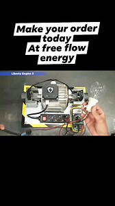 16K views · 185 reactions | Purchase a generator that operates without the need for fuel or diesel. Place your order now: https://t.me/FREEFLOWENERGY https://t.me/FREEFLOWENERGY | Free Flow Energy | Facebook