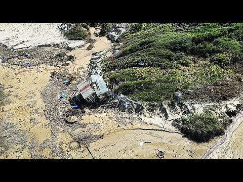 Skiathos After The Devastating Floods From Storm Daniel