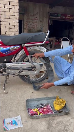 How to change a bike tube without taking wheel off 💯✅