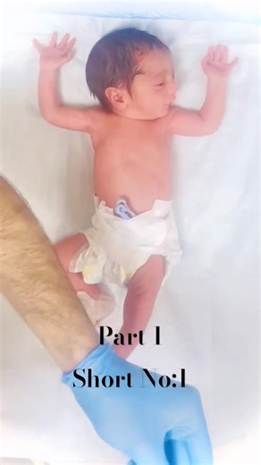 Cute baby Massage part one #newborncare #babycare