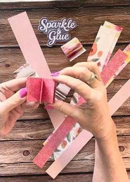 DIY Mini Scrap Paper Books! ✂️ | Turn 12" Strips into Tiny Journals