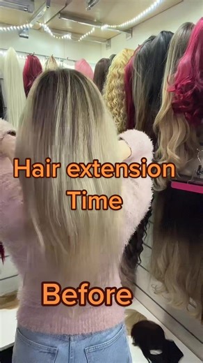 Step-by-Step Hair Extension Tutorial with Extra Long Clip-in Set