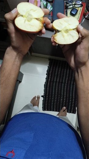 How to split an apple into two pieces