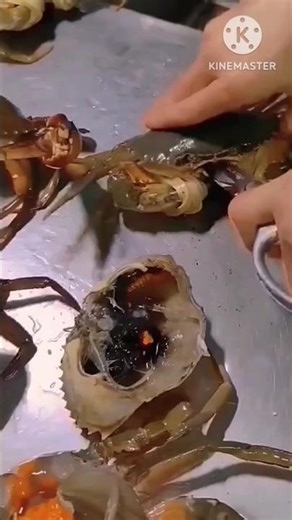 Amazing Crab Cutting Techniques l 😍 l #shorts #viralshorts #fishcutting_skills #crab