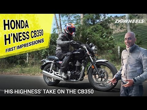 Honda H’ness CB350 Shumi’s Riding Impressions | His Highness Talks About The CB350 | ZigWheels.com