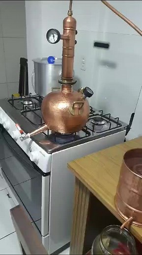Mini Alambique da Ângela - Cachaça Pequena e Destiladores Caseiros