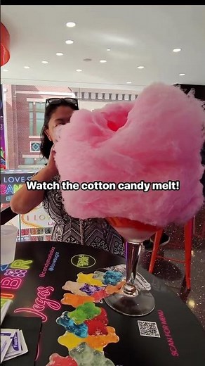 Only in vegas! At candy bar at the linq
