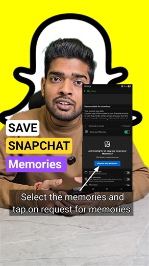 How to save snapchat memories #snapchat