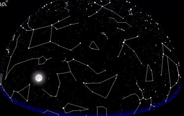 alpha-wissen kompakt: So wandert der Mond über den Himmel
