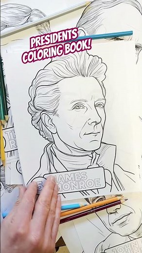 Celebrate Presidents Day with this fun coloring book for kids! #presidentsday #history #usa #learn