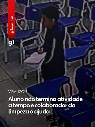 Apoio inesperado: Colaborador ajuda aluno em São Luís