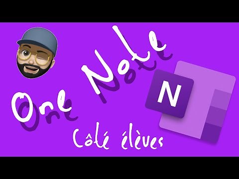 L'utilisation de One Note du côté des élèves