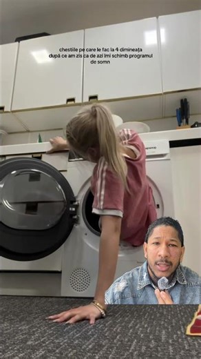 You won't believe how this girl gets into a washing machine 😳