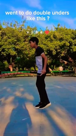 "Double Under Tutorial | Learn Rope Skipping Tricks Step by Step"#shorts