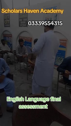 English Language Final Assessment at Scholars Haven Academy