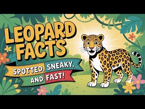 How Do Leopards Sneak So Quietly? | Leopard Facts for Kids