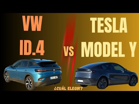 VW ID.4 Pro vs Tesla Model Y Long Range ⚡ Which is better? #VWID4 #TeslaModelY
