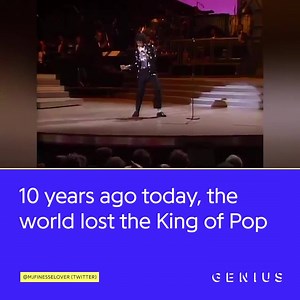 It's officially been a decade since the death of Michael Jackson 🕴 | Genius