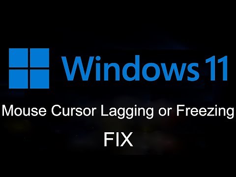 How to Fix Mouse Cursor Lagging or Freezing in Windows 11