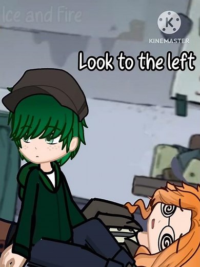 Look to the left // Among Us Show // ft: Green, Orange & Alien // Gacha Life 2 #gl2 #amongusshow