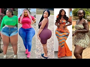Curvy Queens of Africa: Black Influencers Setting Trends // Plus Size Curvy Models Take Notes