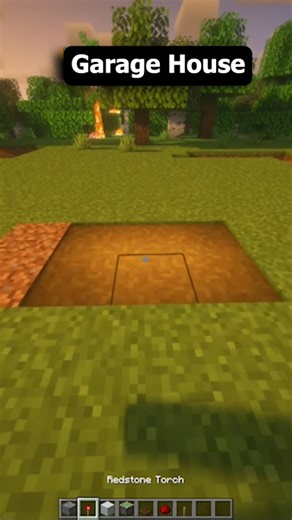 Garage House Tutorial | Minecraft Tutorials #minecraft #minecraftbuildhacks #minecraftshorts