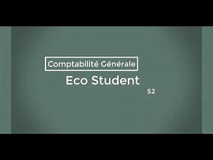 #Vidéo 4 Comptabilité Générale S2: exercice avec corrigé➡️Amortissement Constant comptabilisation