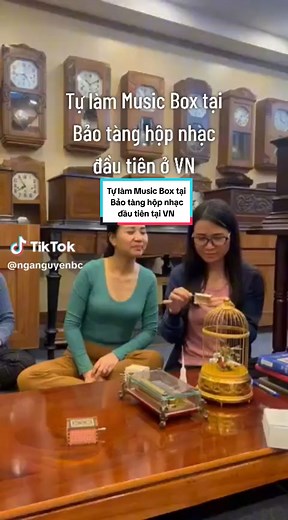Hướng dẫn tự làm Music Box tại Bảo tàng Việt Nam