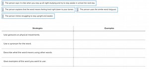 Match the following strategies with the corresponding examples:... | Filo
