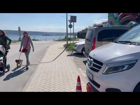 4K Short Walking Tour – Varna Beach, Bulgaria 🇧🇬