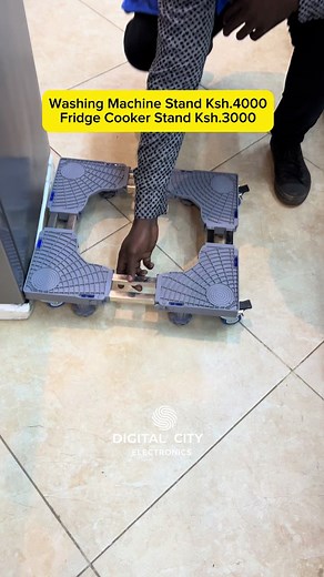 Washing machine stable stand , cooker stand , fridge stand #movablefridgestand #movablecookerstand #washingmachinestand #multifunctionalstand #digitalcityelectronics #kenyantiktok #fyp #fyp #kenyan